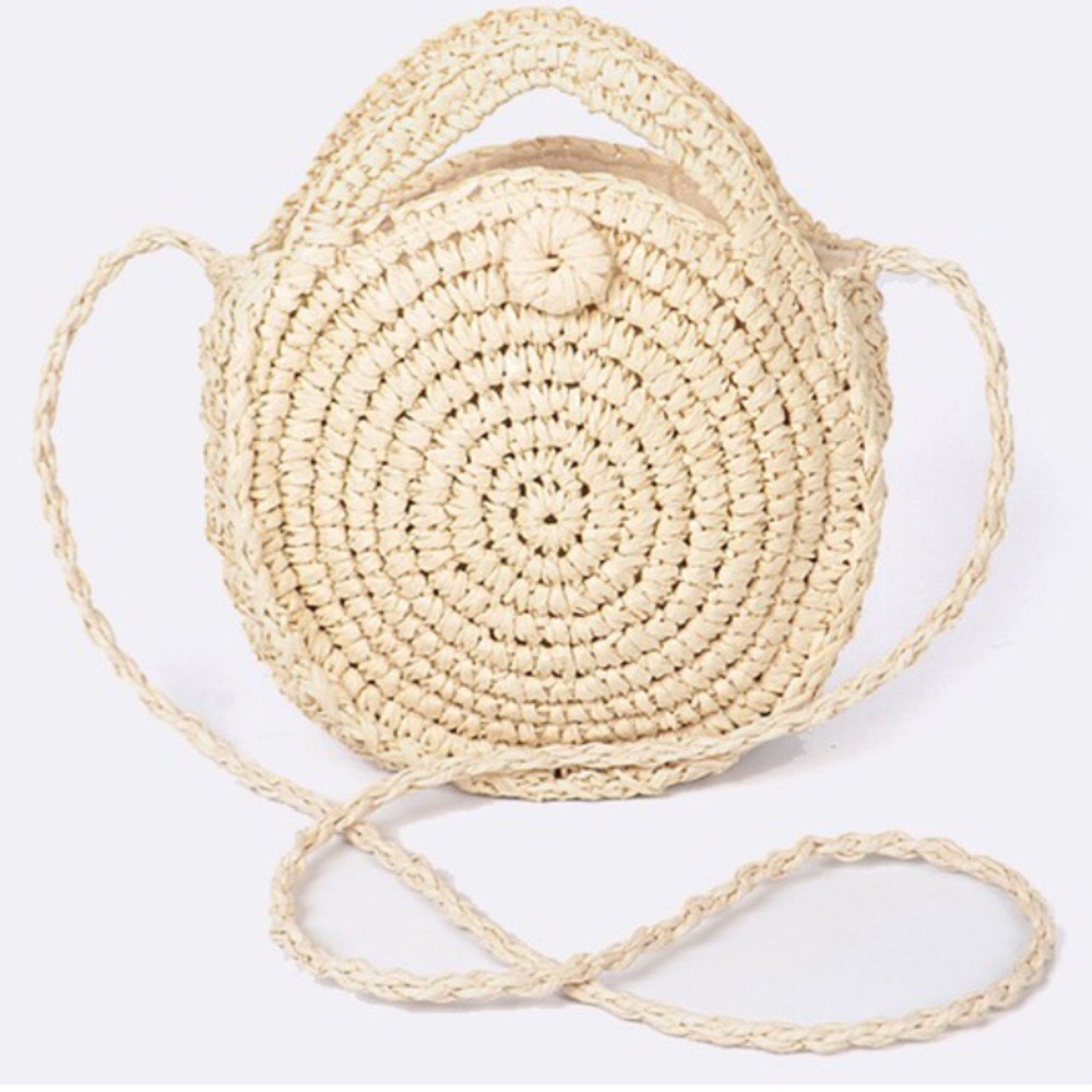 ❗️One Left❗️NWTRound Straw Bag - Picture 3 of 7